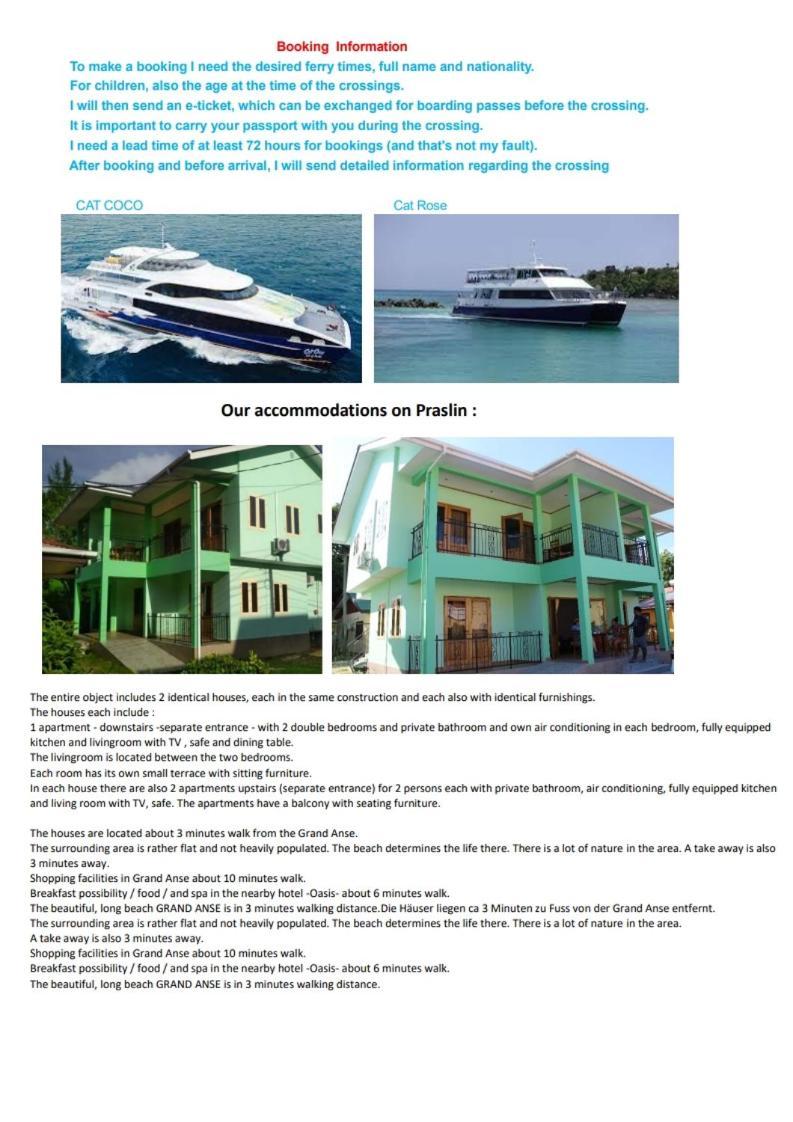 La Batie Selfcatering Apartment Beau Vallon  Exterior photo